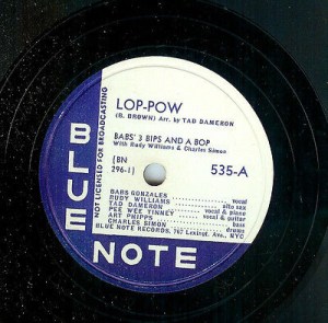 Babs Gonzales, 3 Bips & a Bop - Lop-Pow