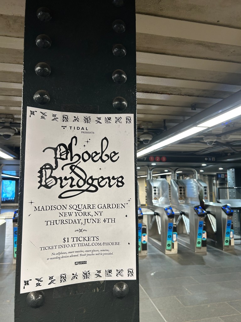 Phoebe Bridgers Announces Surprise Show at Madison Square Garden on June 4th